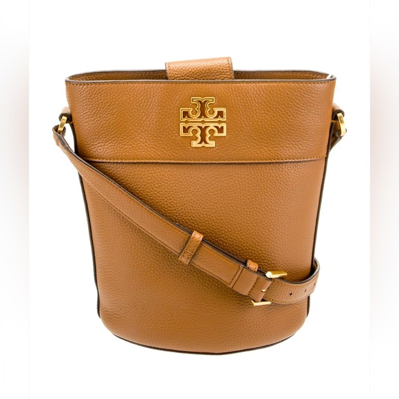 Tory Burch Leather Bucket Bag - Picture 1 of 15